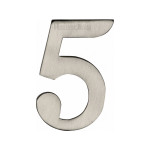 M Marcus Heritage Brass Numeral 5 - 51mm Self Adhesive